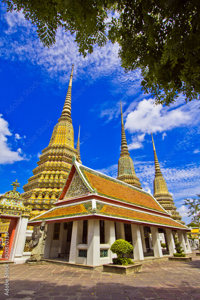 Fototapeta premium Wat Pho in Bangkok province of Thailand