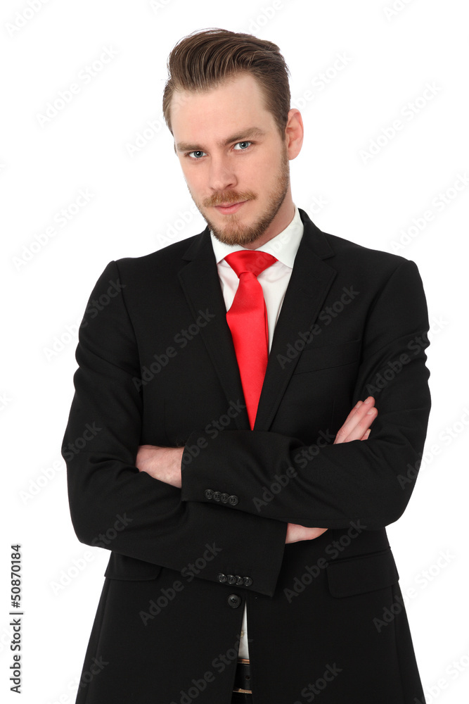 Serious businessman Serious businessman