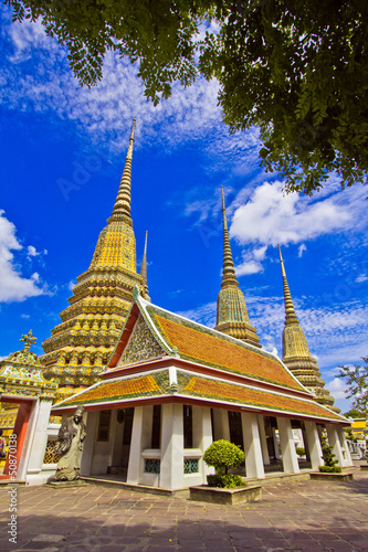 Wat Pho in Bangkok province of Thailand