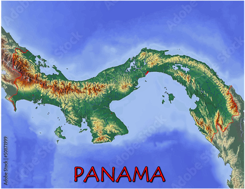 Panama Central America national emblem map symbol motto