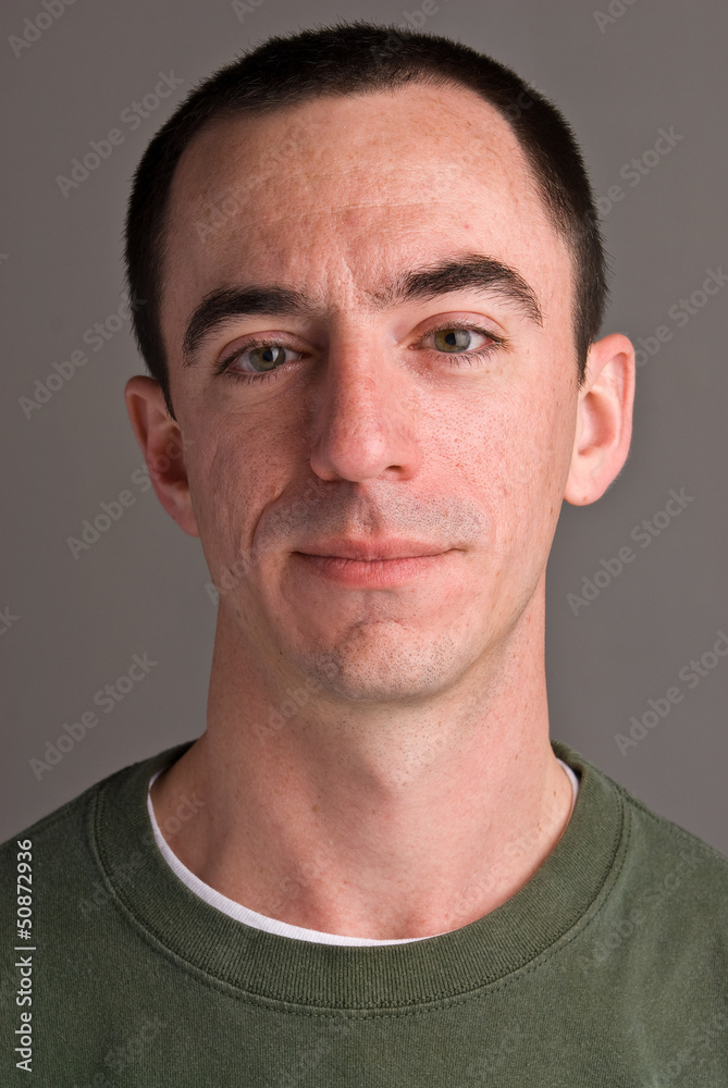 Fototapeta premium Caucasian Male Headshot