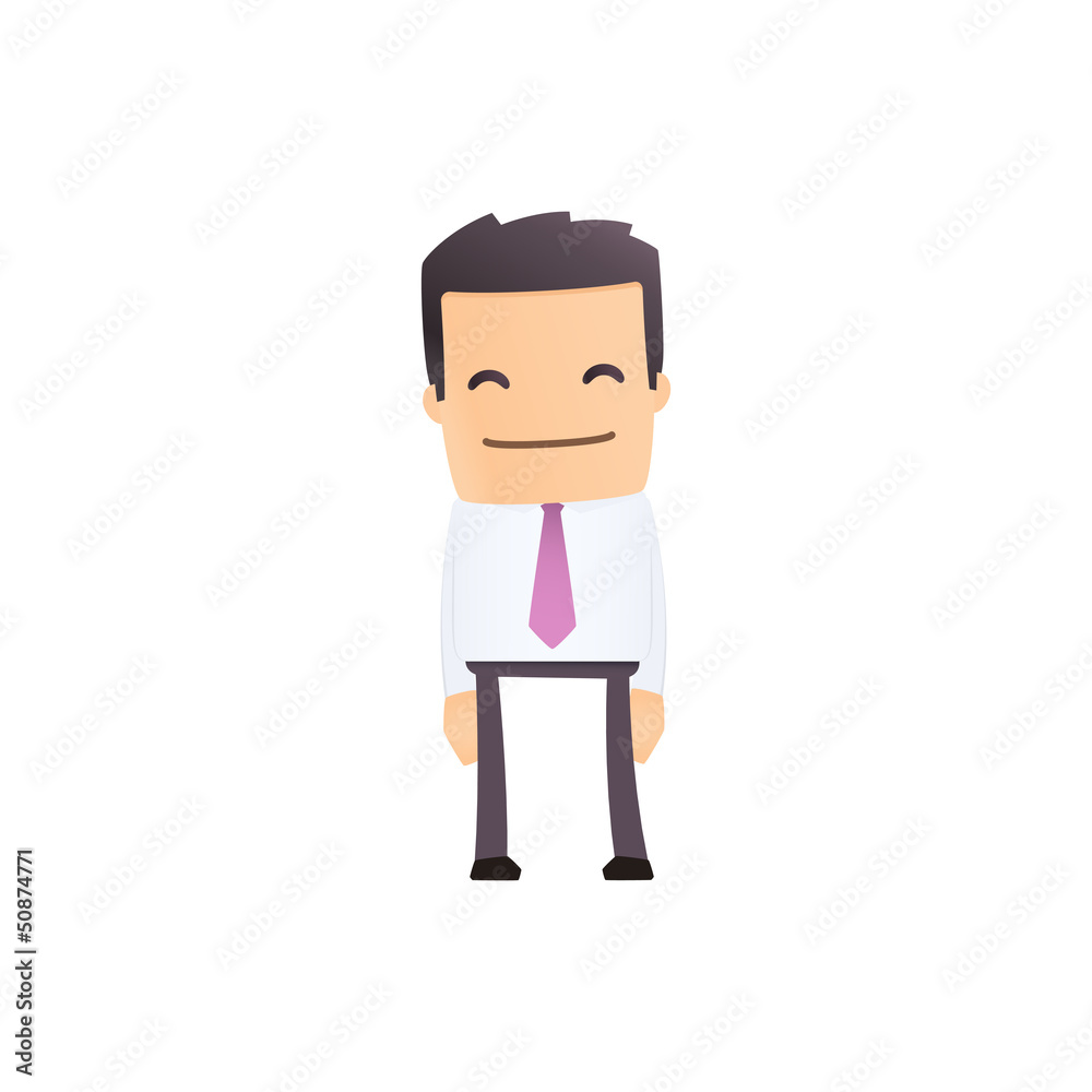 modern and stylish web character modern and stylish web character