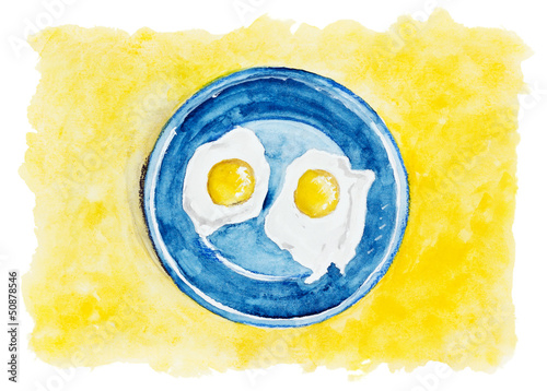 Desert fried eggs