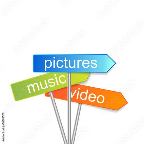 vector multimedia indicator
