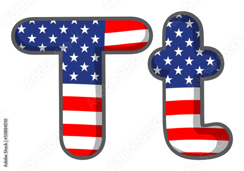 United states letter of the alphabet