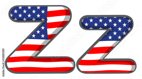 United states letter of the alphabet