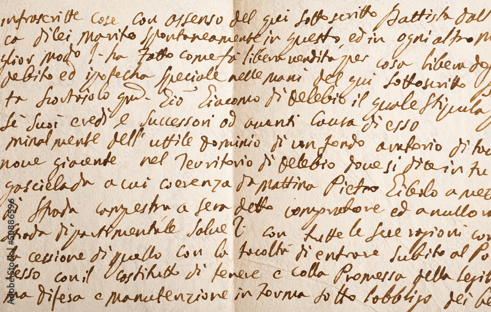 Old manuscript