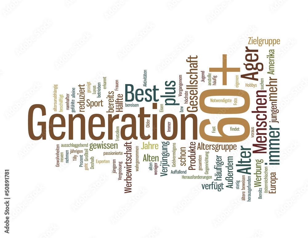 Generation 60 plus Stock-Illustration | Adobe Stock