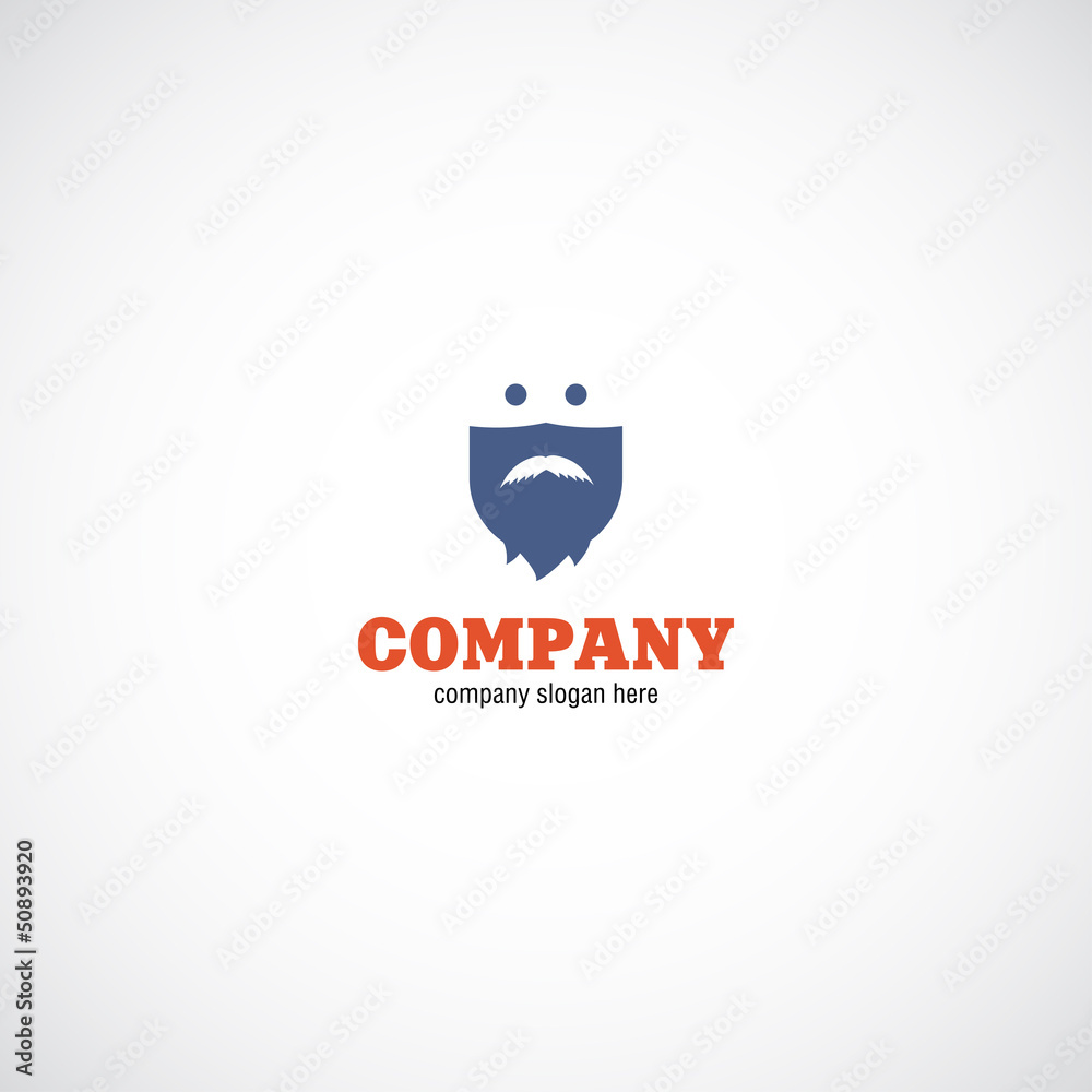 Man business company logo Man business company logo