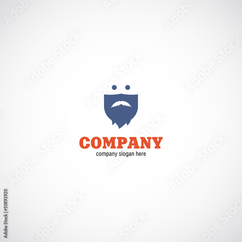 Man business company logo