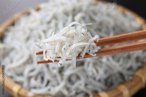 boiled whitebait, japanese food