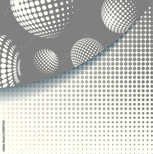 abstract background with halftones. vector illustration.