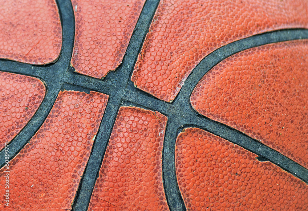 Obraz premium old basketball