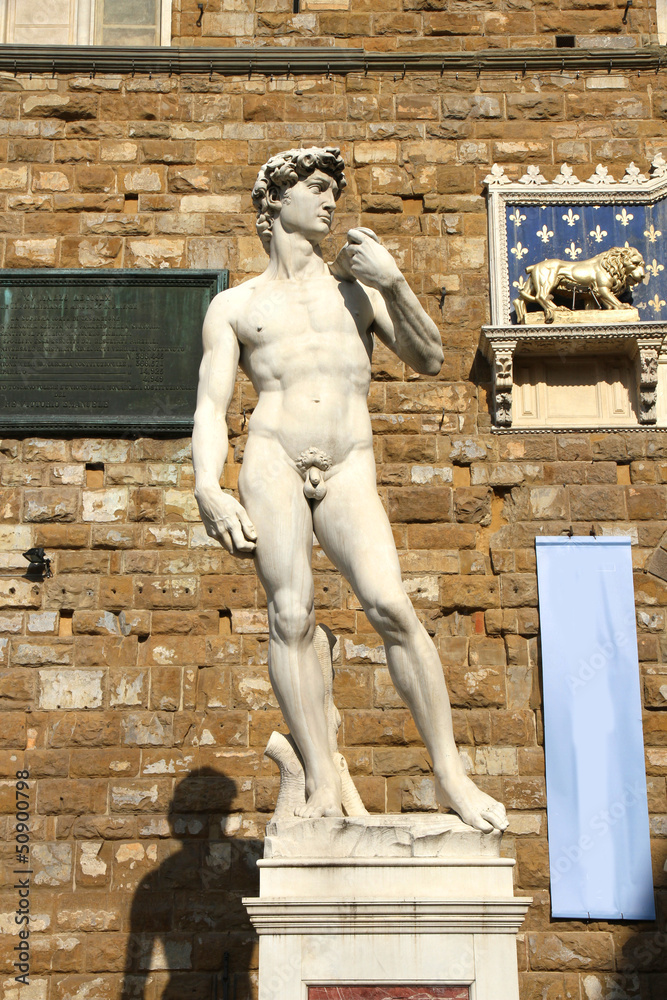 Obraz premium Statue in Florenz
