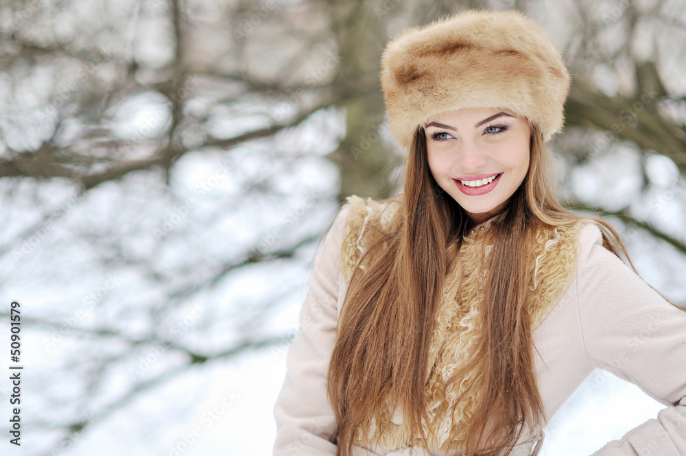 Portrait of a beautiful girl outdoors Portrait of a beautiful girl outdoors