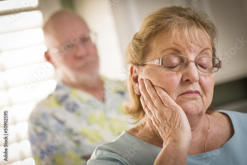 Senior Adult Couple in Disp...