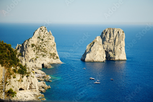 Faraglioni Rock Formations