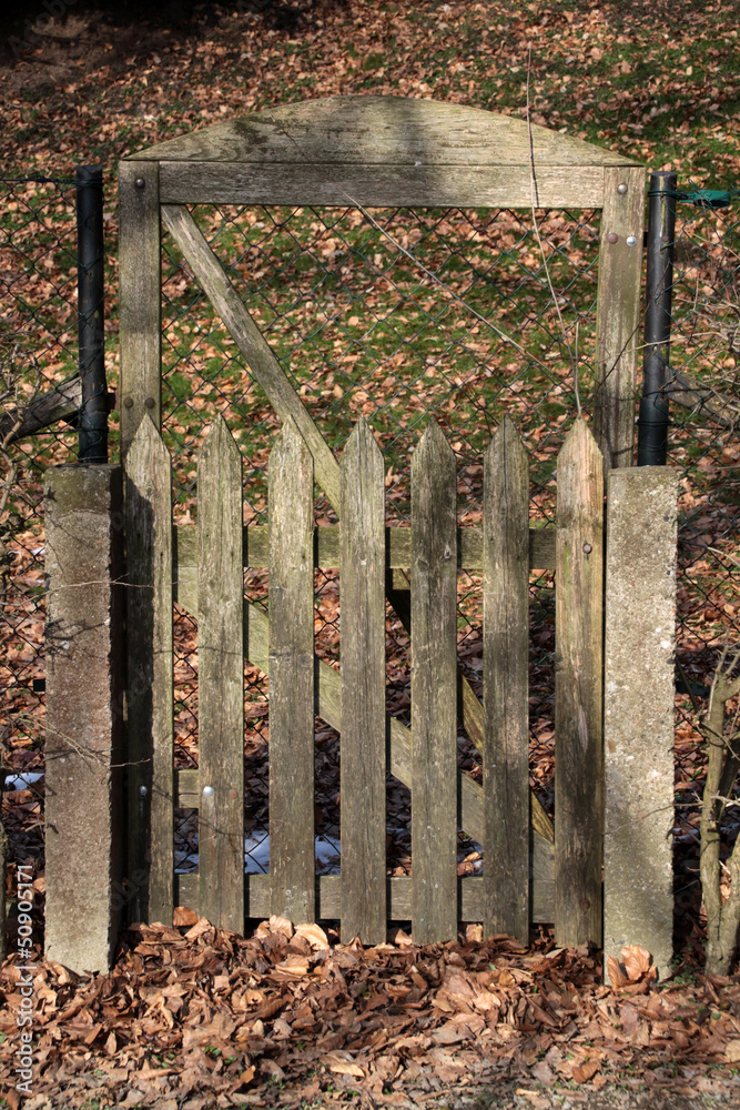 Gartentor StockFoto Adobe Stock