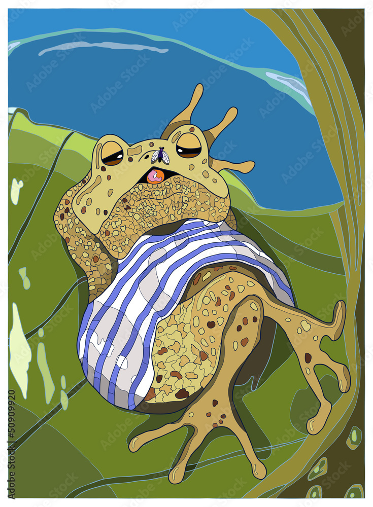 Żaba leń