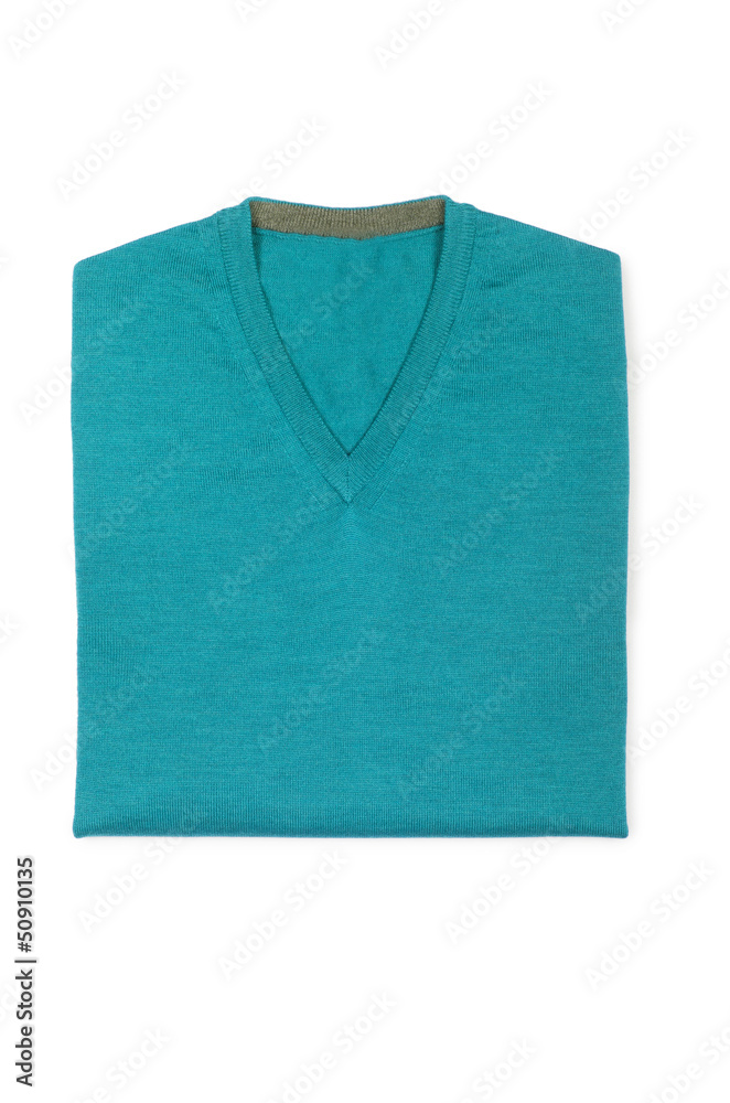Male sweater isolated on the white Male sweater isolated on the white