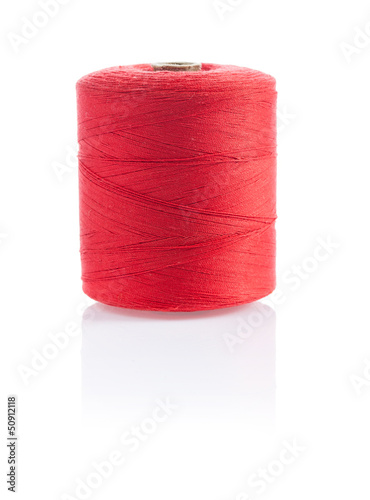 red sewing string photo