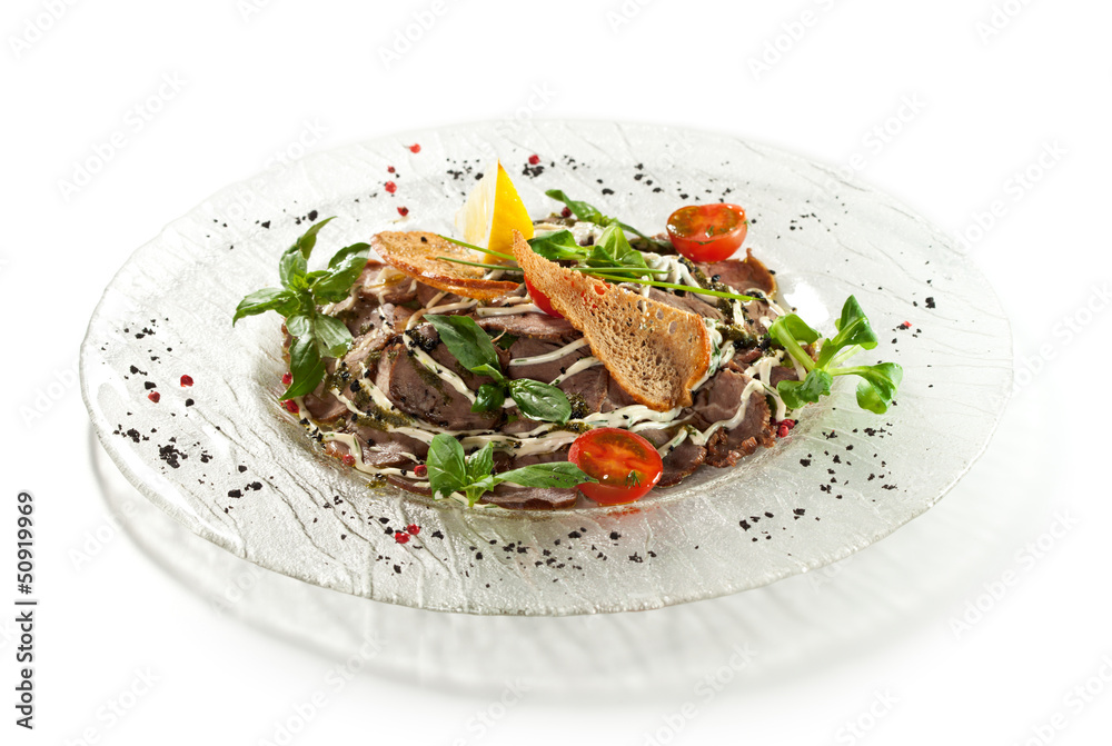 Beef Tongue Salad
