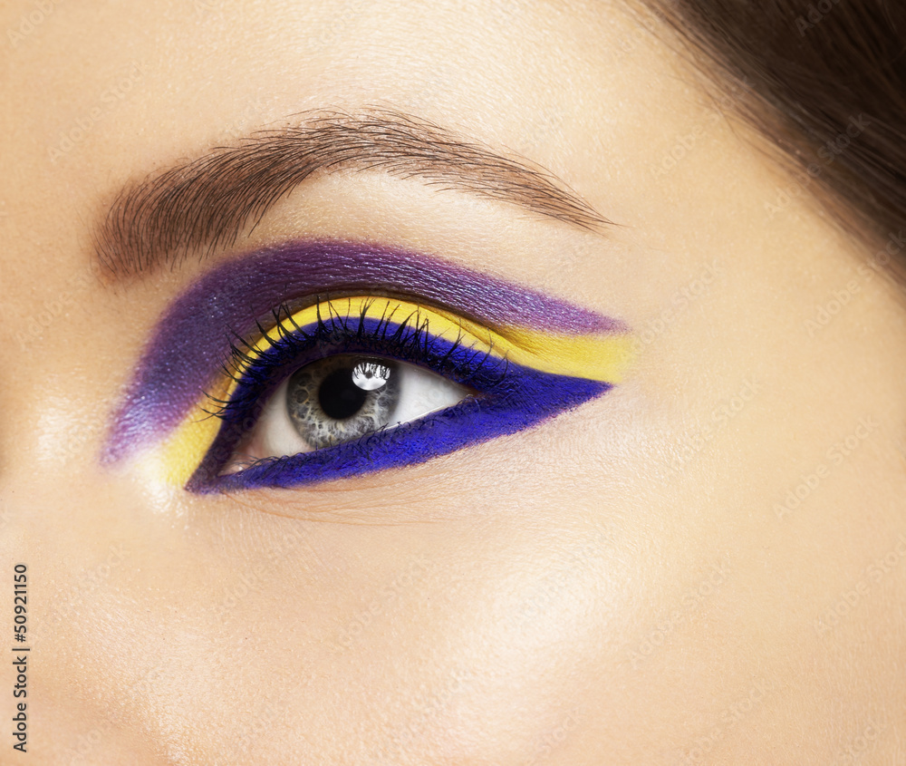 Naklejka premium Eye Makeup