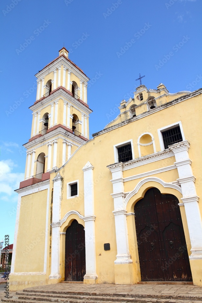 Cuba landmark - San Juan church in Remedios