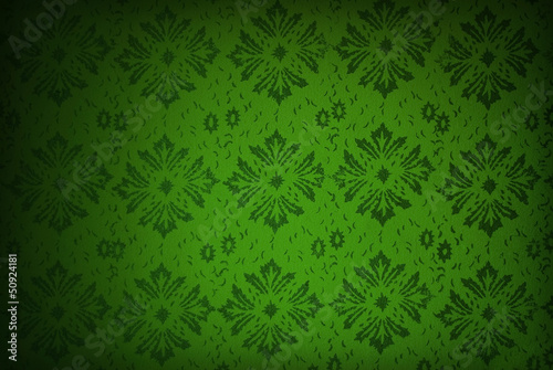 Wallpaper Mural green retro wallpaper Torontodigital.ca