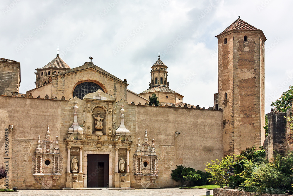 The Monastery of Santa Maria de Poblet,Spain