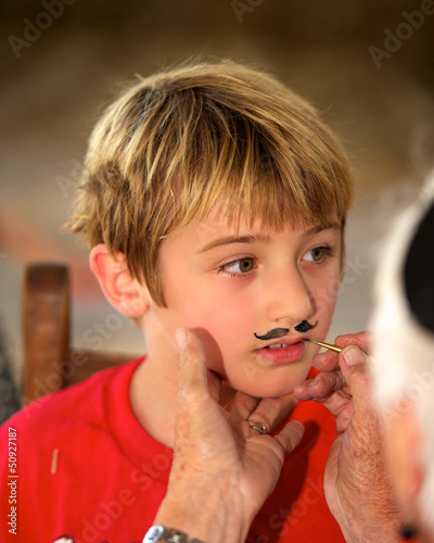 Boy Face Painting