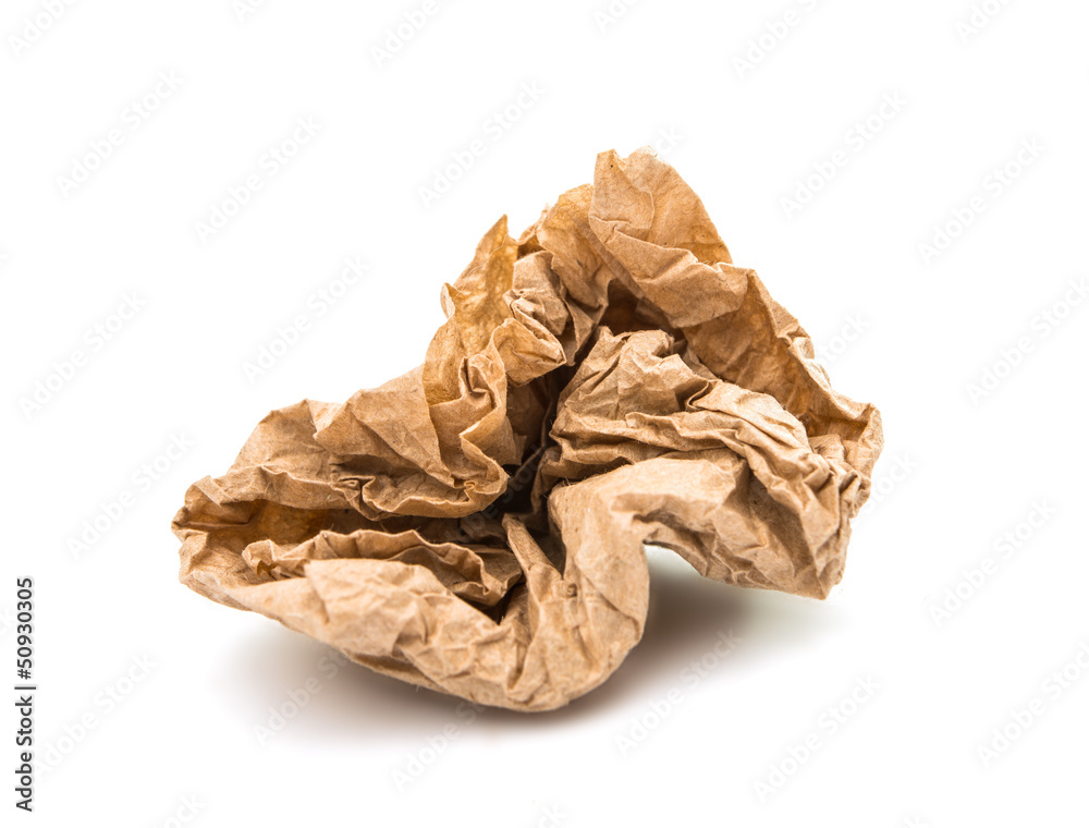 crumpled paper ball crumpled paper ball