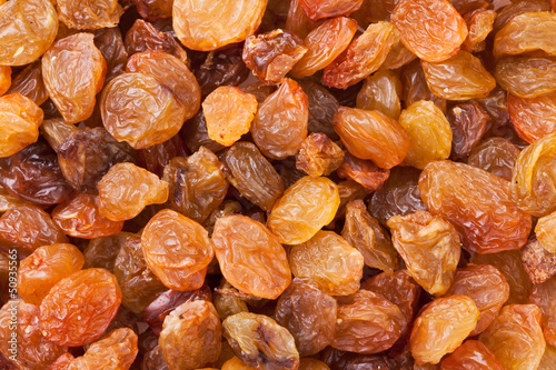 raisins closeup