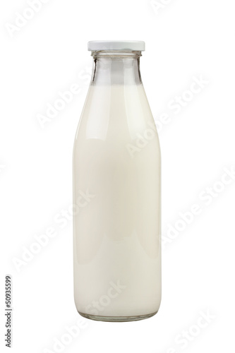 milk bottle glass