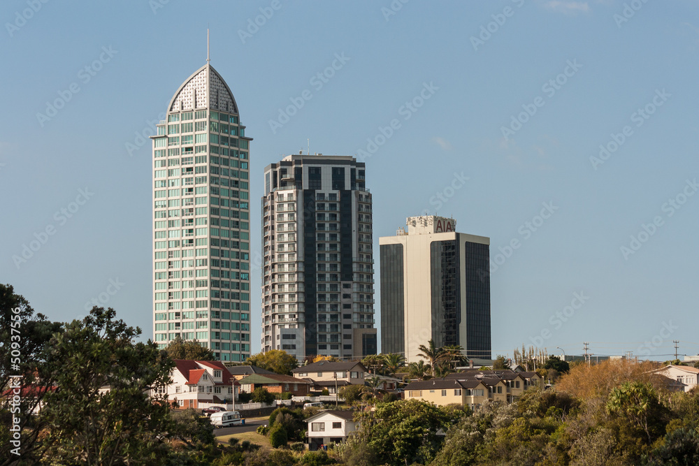 Fototapeta premium Takapuna skyline