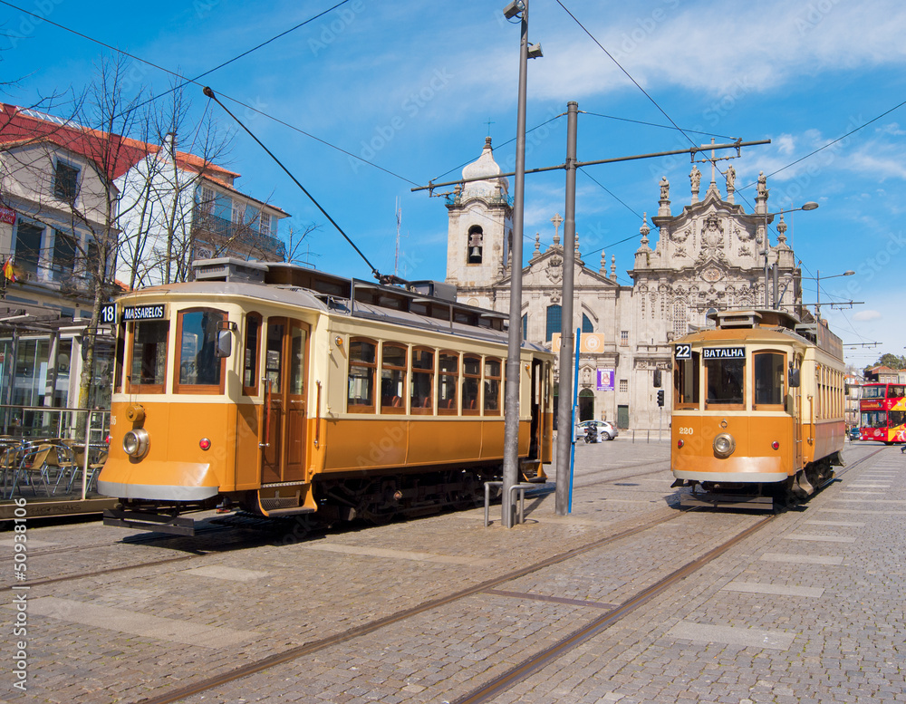 Fototapeta premium old tram
