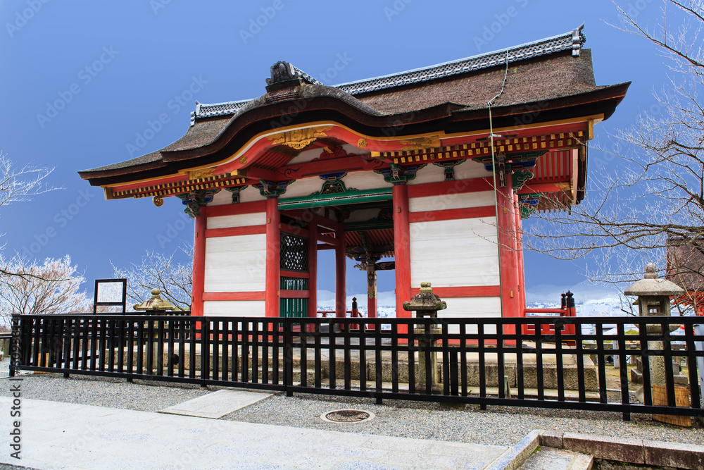Kyomizu Temple in Winter Season kyoto Japan
