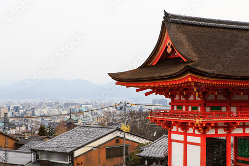 Kyomizu Temple in Winter Season kyoto Japan