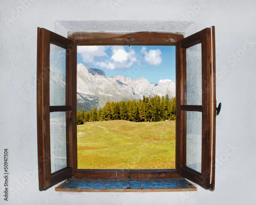 Fototapeta Otwarte okno