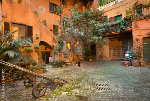 Photography End corner of Rome