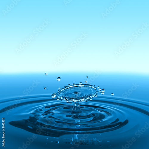 Water Double Drop 3D photo