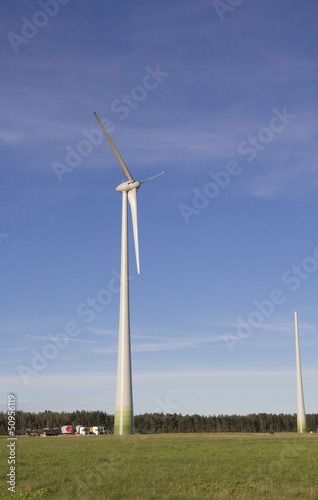 wind turbines