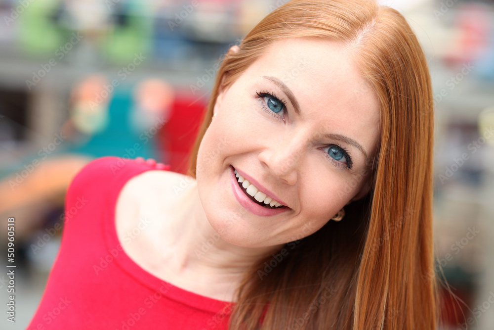 Young beautiful red hair woman Young beautiful red hair woman