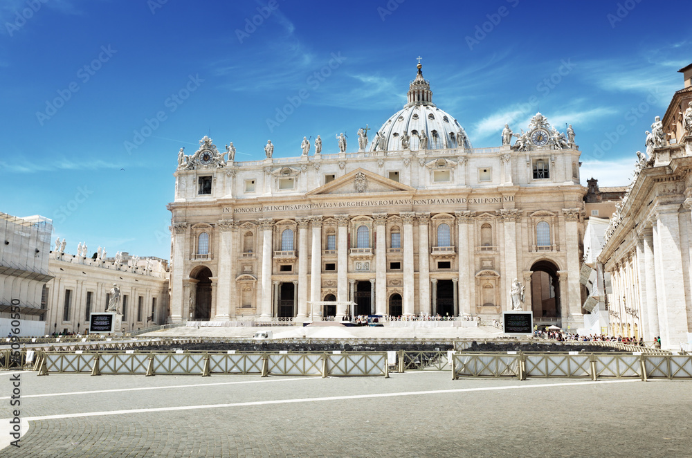 St. Peter's cathedral in Vatican