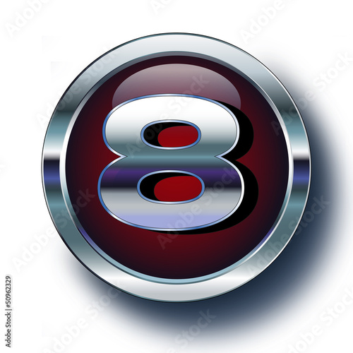 İkonda sekiz  rakamı