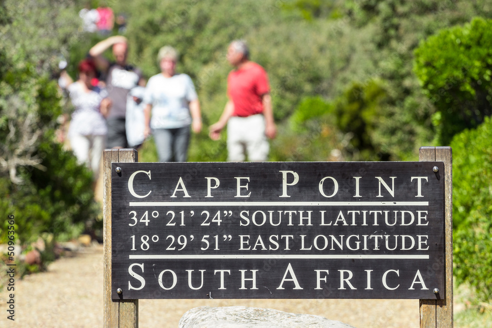 Obraz premium Cape point pathway