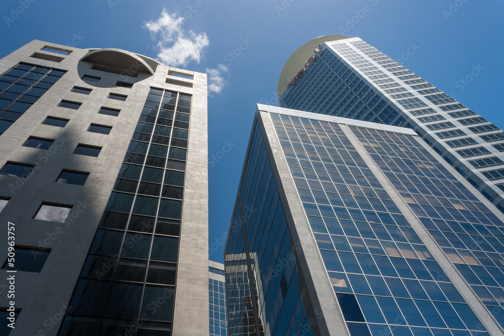 skyscrapers in Auckland CBD