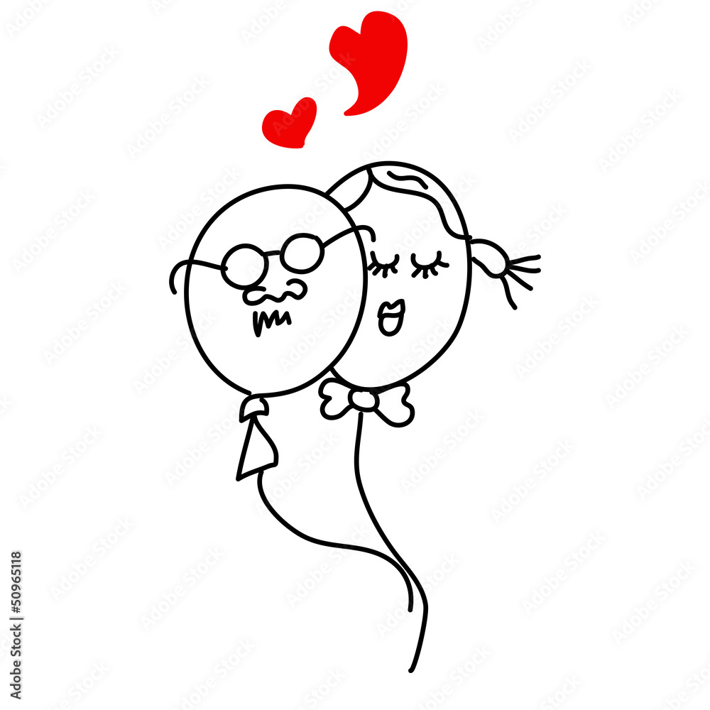 hand drawing emotion cartoon balloons hand drawing emotion cartoon balloons