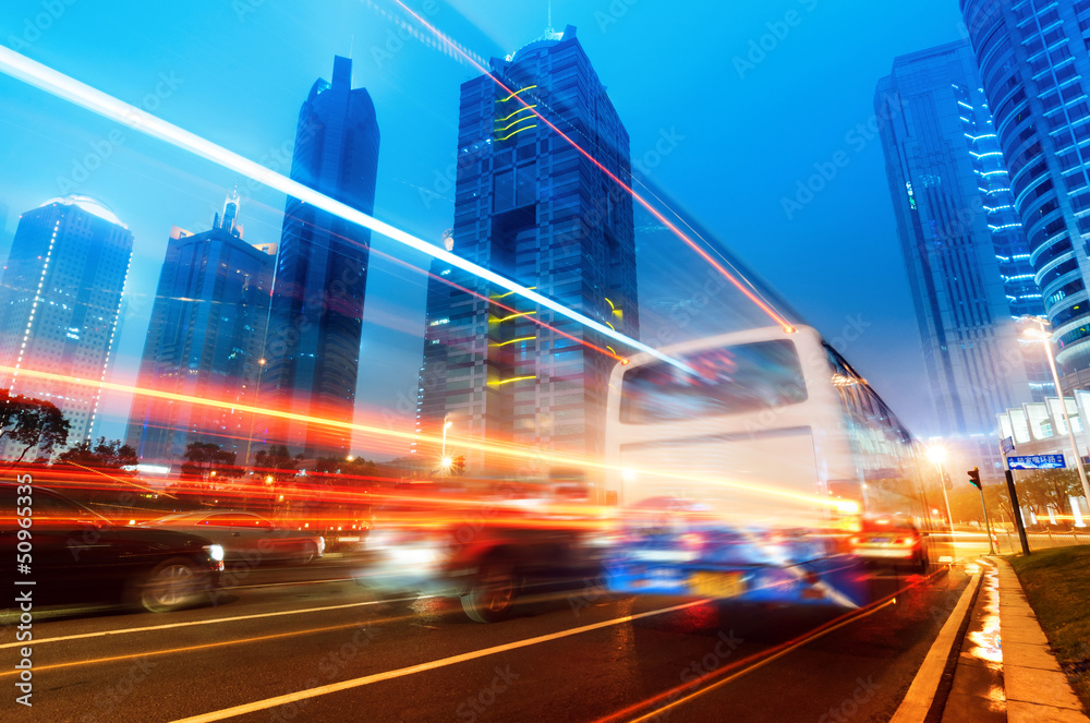 Light trails Light trails