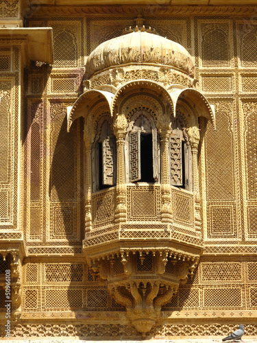 Fototapeta Naklejka Na Ścianę i Meble -  architecture of jaisalmer rajasthan india